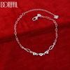 925 Sterling Silber Romantisches Herz Armband Hochzeitsschmuck