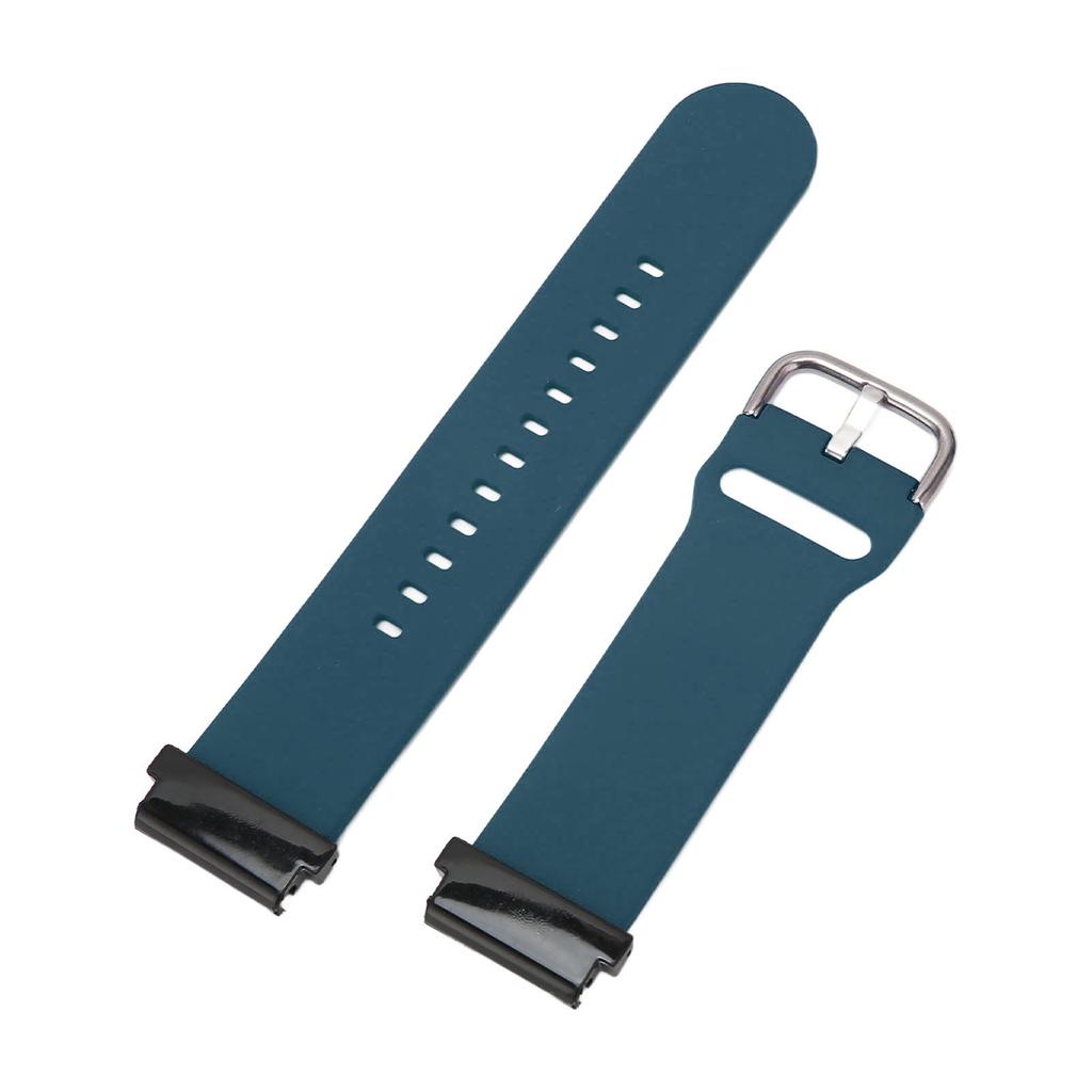22mm Silicone Watch Band Smart Sports Watch Band Straps Replacement for Garmin Fenix 7 6 5 Deep Blue