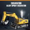 Alloy Rc Excavator Truck Toy Kids Remote Control Engineering Trucks Electric Vehicle Machine Games For Kids Boys Birthday Gifts
