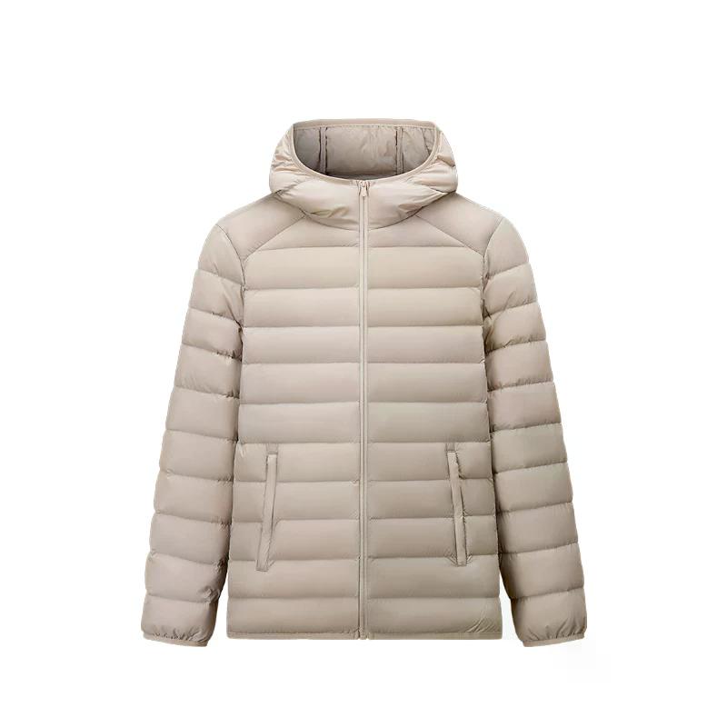 Anta Training Series Hooded Simple Casual Slim Fit Solid Color Sports Down Jacket Women outerwear 162547901-1