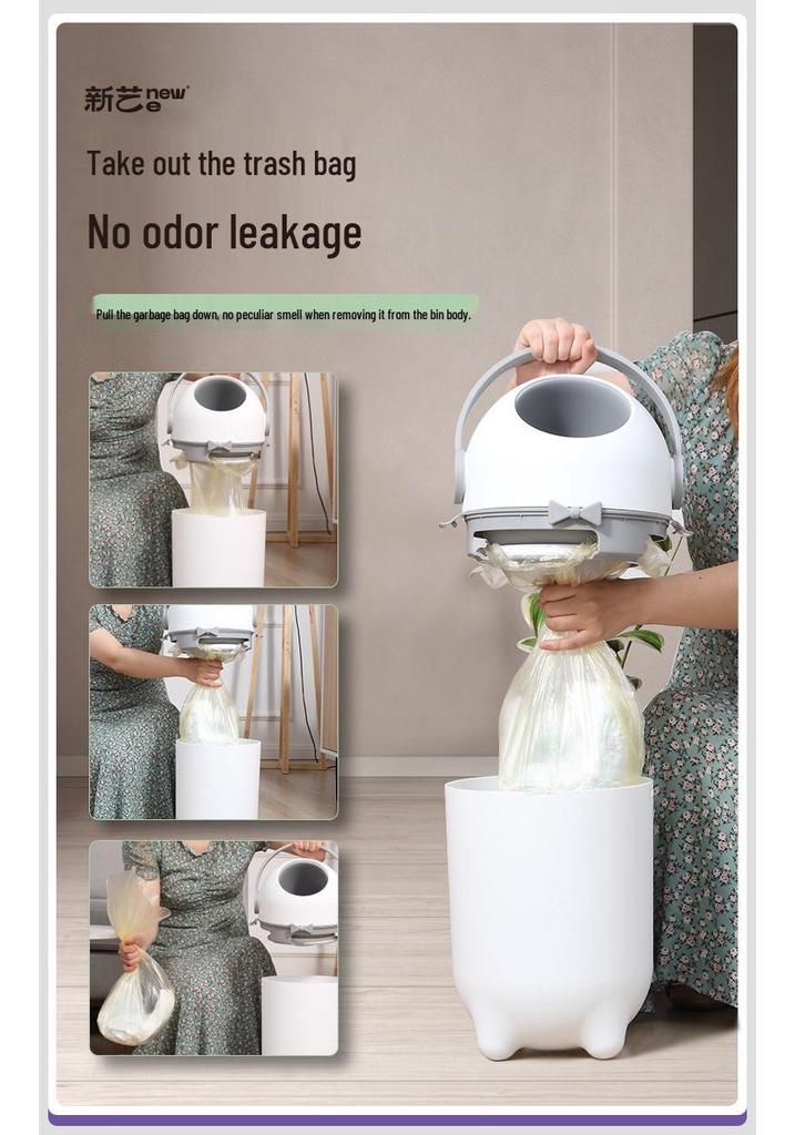 Large Capacity Baby Diaper Liners & Sealed Trash Can - Odor-Resistant