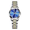 Trendy Waterproof Luminous Quartz Couple Watches for Men & Women – Solid Steel, Calendar Feature