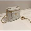 2025 New Black and Gold Chain Bag Camellia Quilted Women's Shoulder Crossbody Bag Simple Versatile