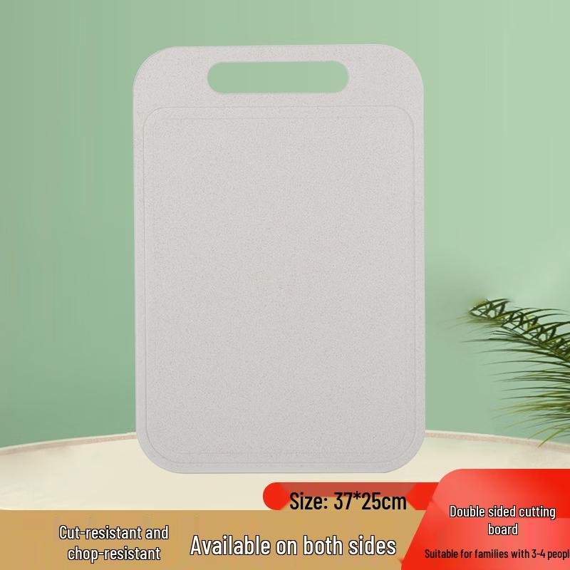 Wheat Straw Double-Sided Cutting Board Set