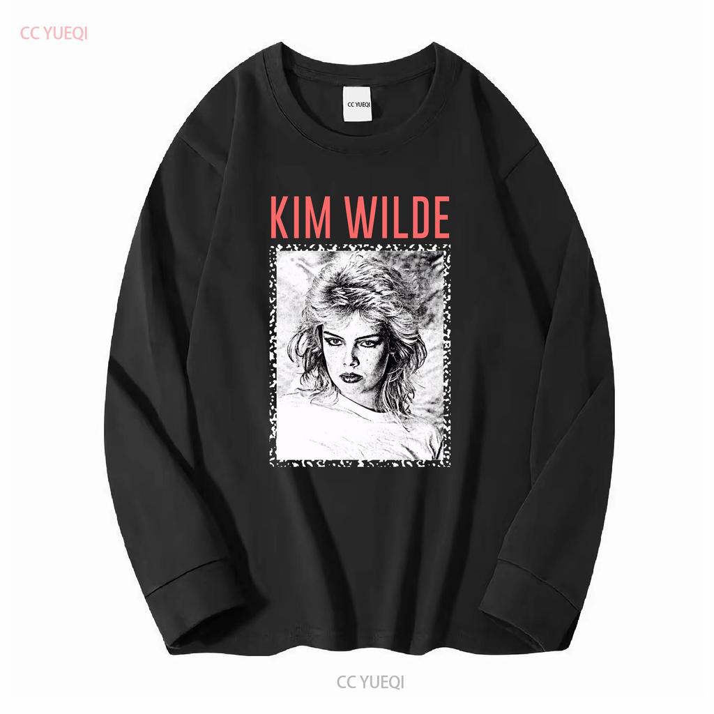 Heißes 80er Jahre Kim Wilde Für Fans S 234xl T-Shirt An1060 Vintage Gewaschen Vielseitig Bequem Leicht Designer Kleidung Atmungsaktiv