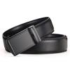 Dolly Road, Reverse Buckle Belt 3.5 Automatic Buckle Two-Layer Cowhide Belt, Men'S Leisure Belt