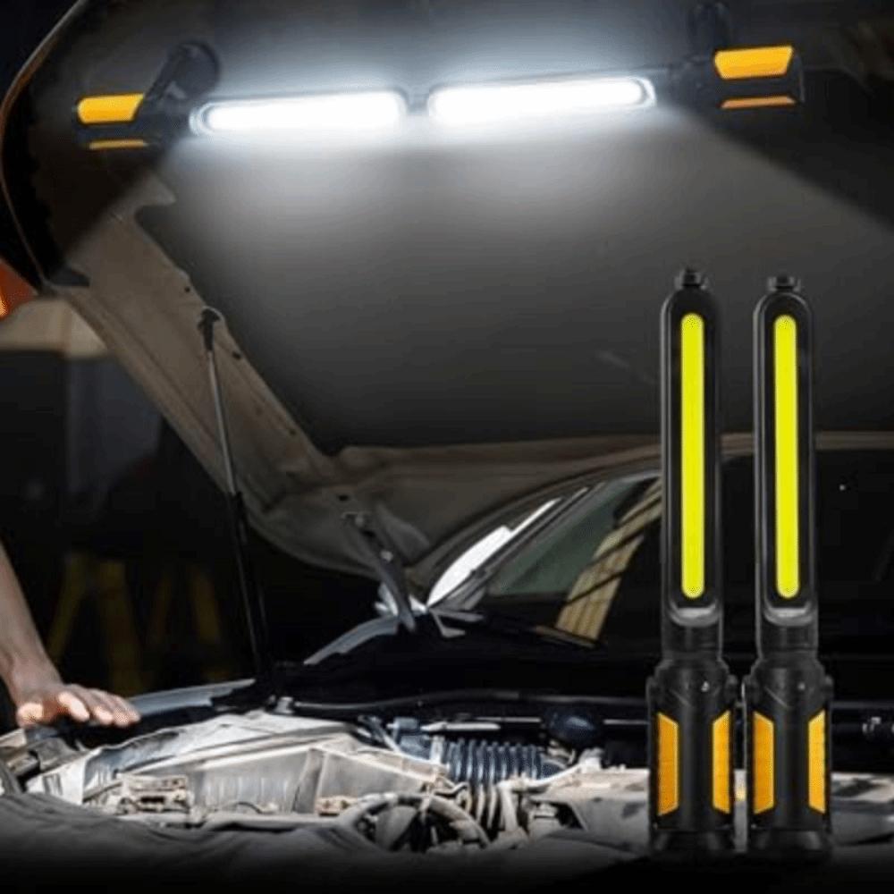 Magnetic Base Mechanic LED Work Light 4400mAh Rechargeable COB Charging Light Portable Use