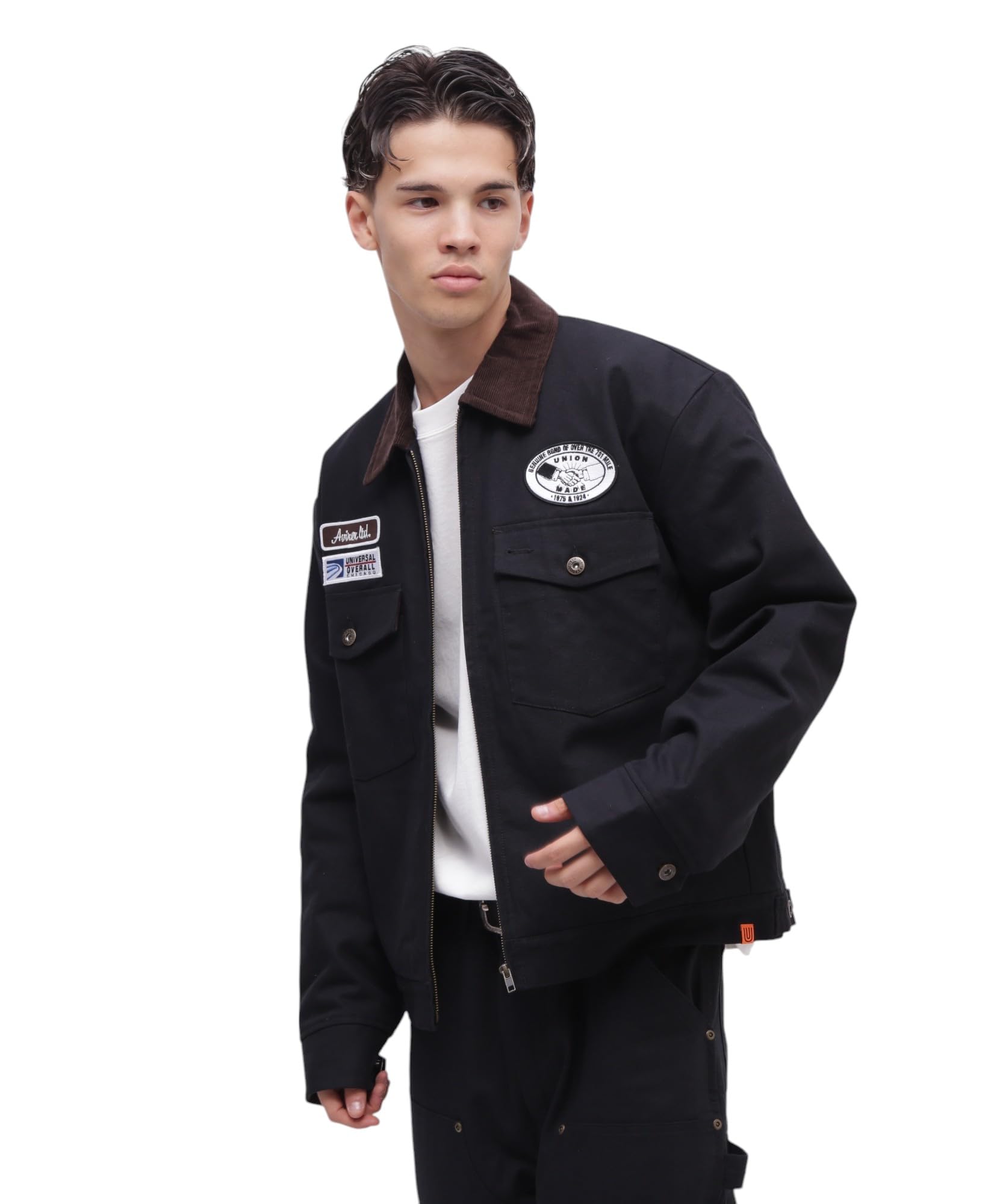 

UNIVERSAL OVERALL WORK JACKET Work Jacket Universal Overalls M 010 Black [Avirex] Men s 783-4252201