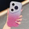 KEYSION Gradient Glitter Jewelled Phone Case for Huawei Pura 70 80 Pro 80 70 Ultra Wavy Border Lens Protector Shockproof Cover