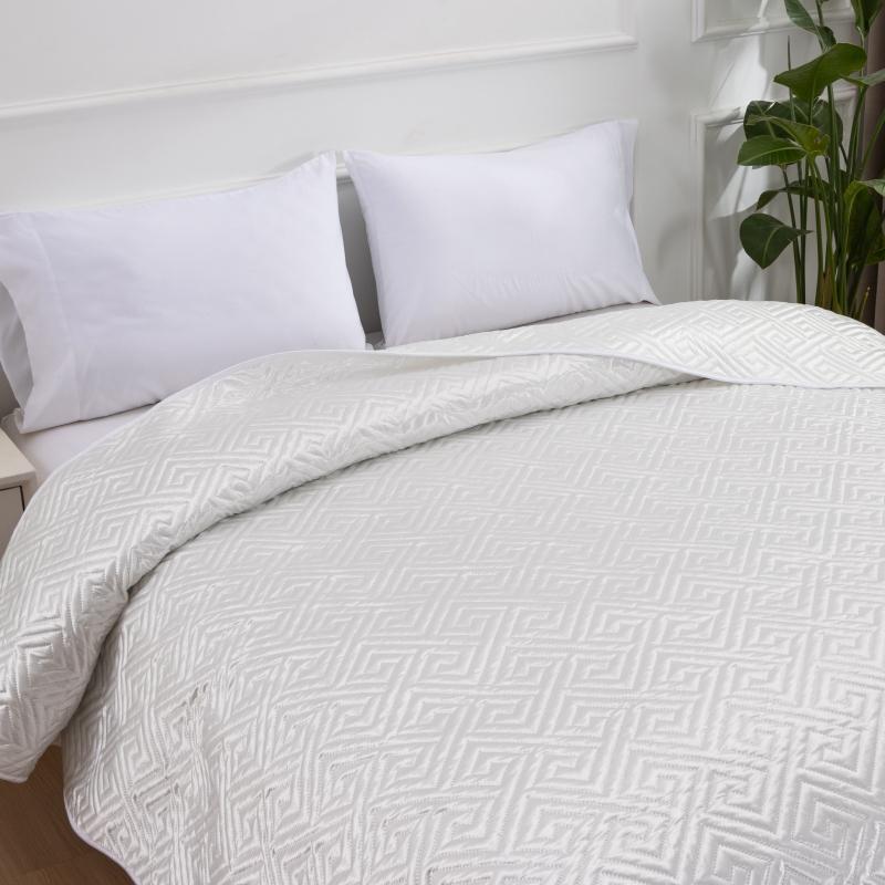 

1Pc Solid Color Bedspread Comfortable Bedding Grey/White/Black/Blue/Red Home Decor Vacation Travel Available No Pillowcase 1PC 150x200