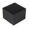 Black Plastic Single Slot Watch Bracelet Case Wristwatch Box Gift Organizer