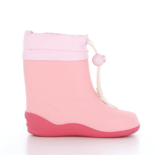 Fabricado no Japão, Galochas com Solas Antiderrapantes, Tamanhos 13-19cm, Meninos e Meninas, RB B02, Rosa, 13,0 cm, 2E