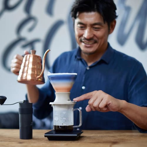 HARIO Coffee Dripper Switch Sunrise Collaboration Model SSDC-200-SUN Arita Ware Immersion Dripper with 40 Paper Filters
