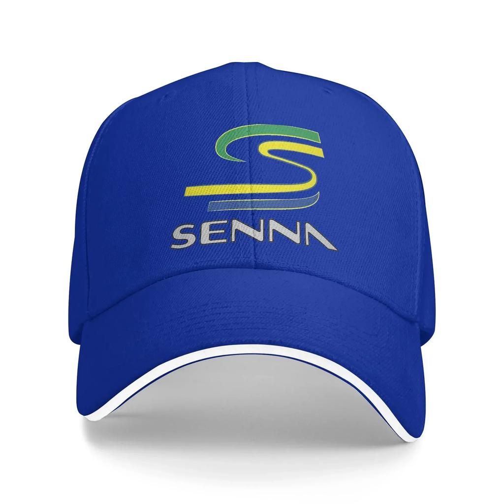 Klasyczna Czapka Golfowa z Logo Ayrtona Senny Brazylia Styl Unisex Czapka Trucker Codzienny Prezent Golfowy Kapelusze Przeciwsłoneczne