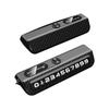 Roller Dial Phone Number Plate with Window Breaker Temporary Parking Card  For Car