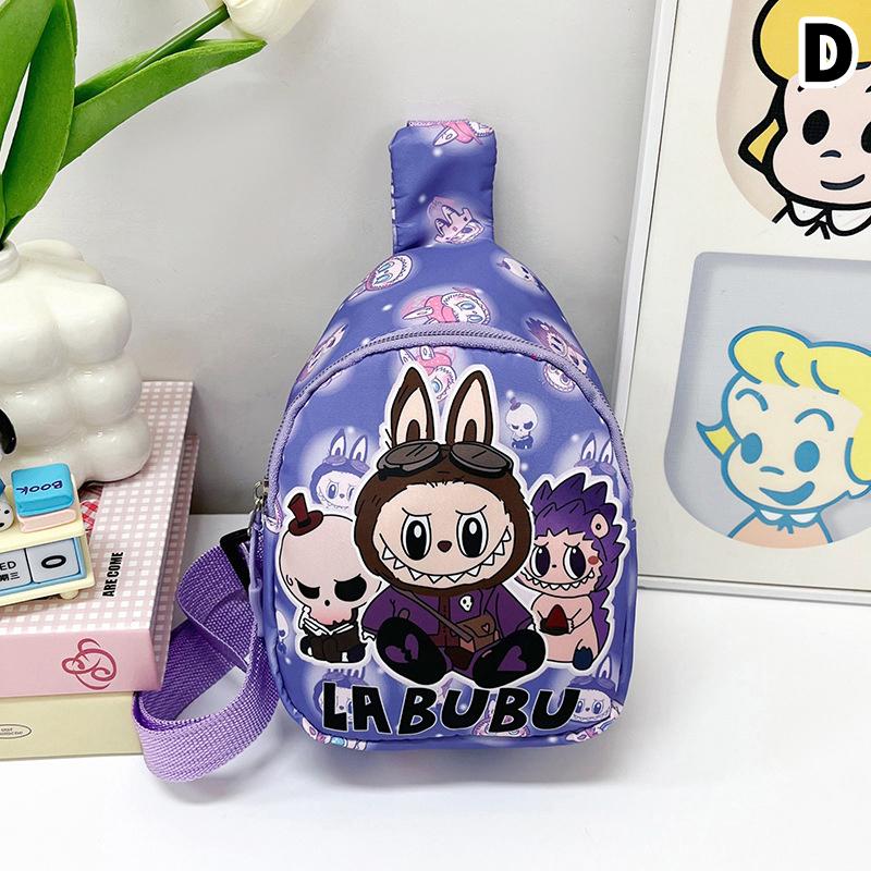 Kawaii Children Bag Chest Bag Cartoon Girl Accessories Bag Shoulder Crossbody Bag Gifts Travel Storage Bag