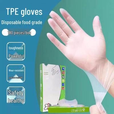 Guanti usa e getta ZISIZ in TPE per uso alimentare
