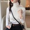 La Chapelle Women's Warm Turtleneck Base Layer Top