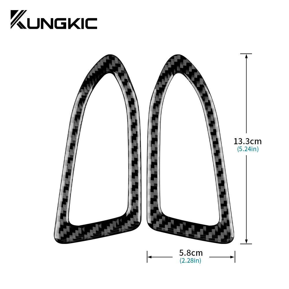 Real Soft Carbon Fiber Sticker For Subaru WRX/ WRX STI 2025 2025 2025 Car Side Air Vent Outlet Frame Interior Trim Accessories