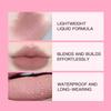 Febble 12 Color Ink Lip Gloss Matte Nude Velvet Liquid Lipstick Multifunctional Long-lasting Lip Cosmetics for Women & Girls