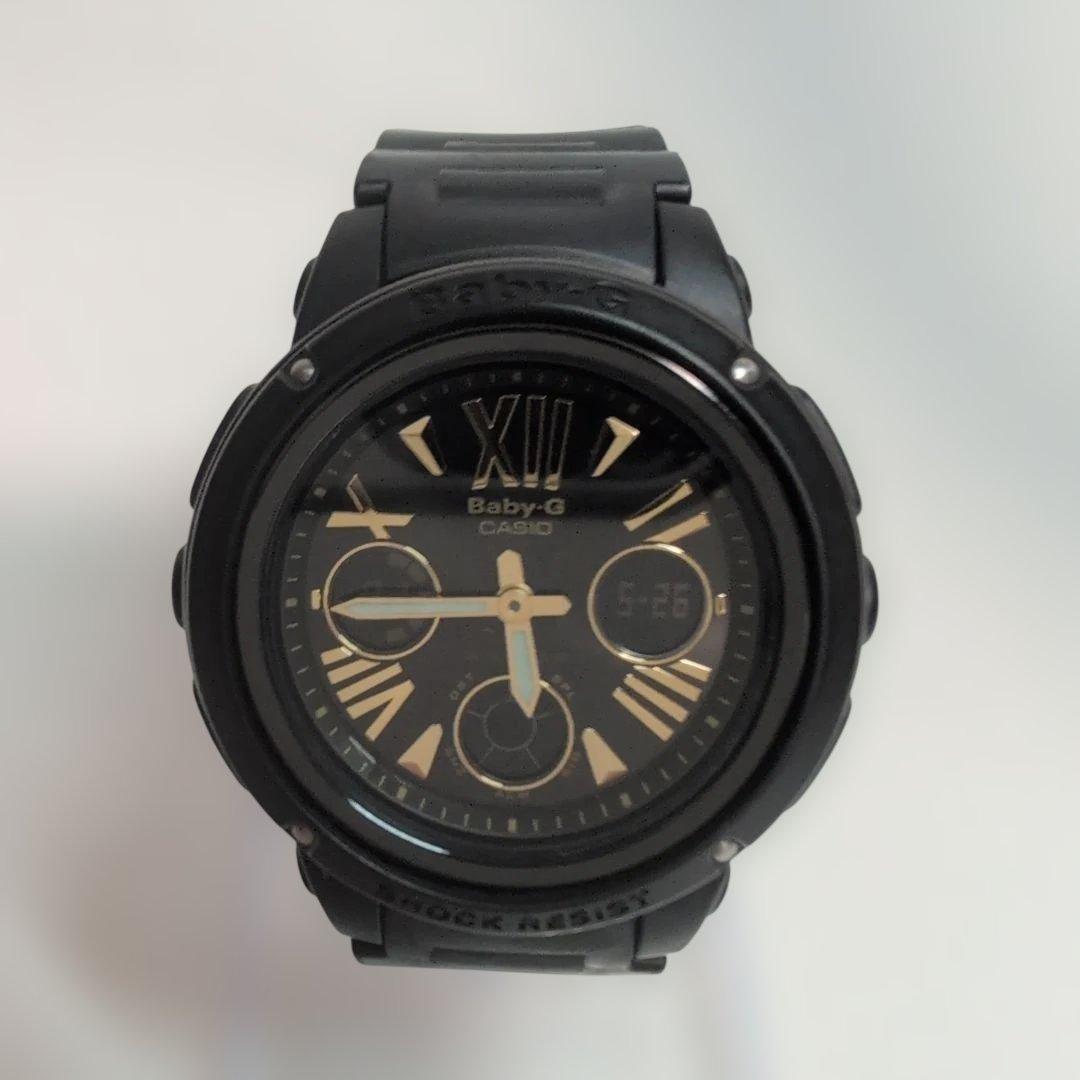 CASIO Baby-G BGA-153 Black x Gold [In working condition]