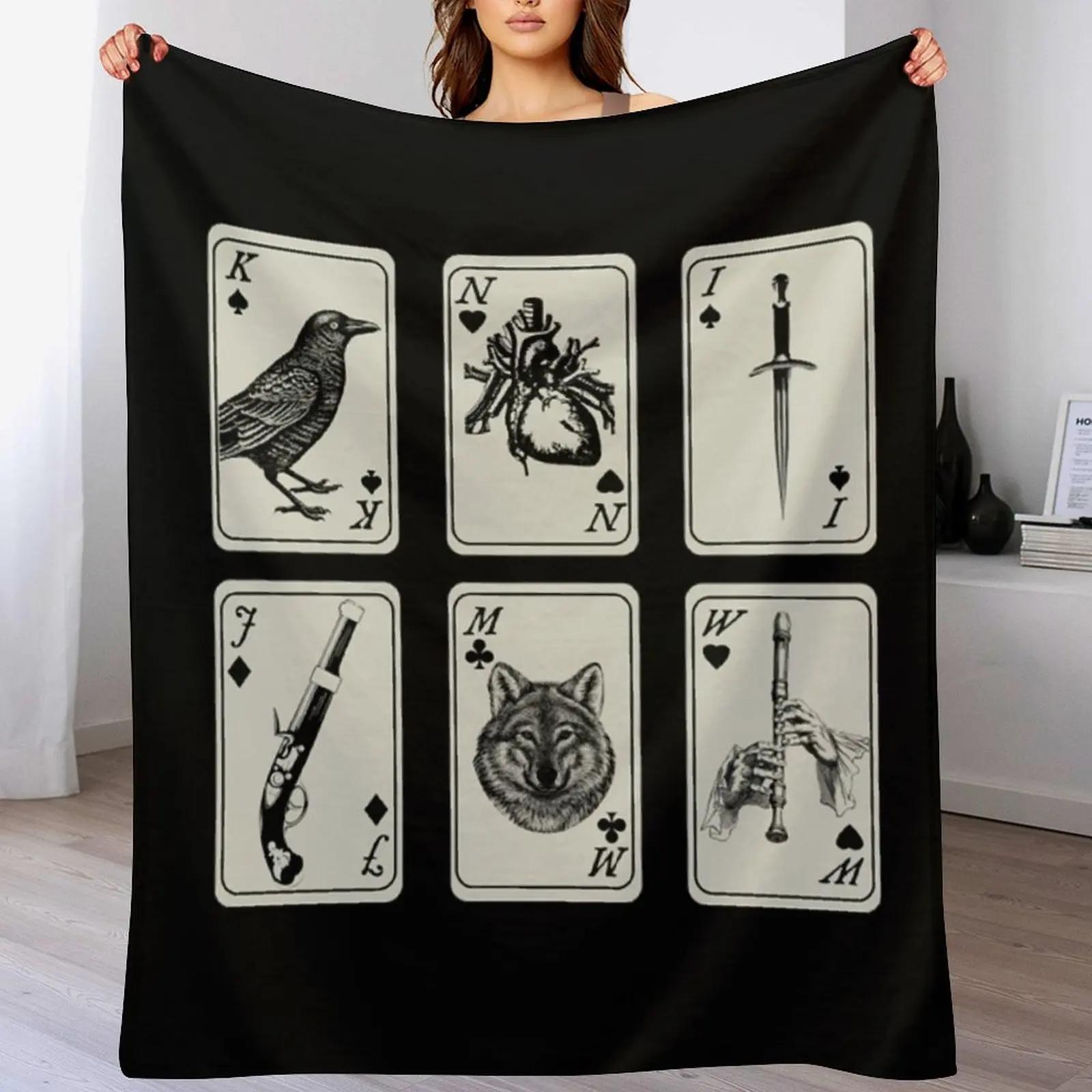 

Six Of Crows TShirtSix of Crows Throw Blanket Fluffy Cozy Throw Blanket for Home Decor 102x76cm(40x30in)