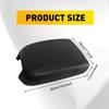 Fits Ford Taurus Car 2010- Middle Center Console Leather Armrest Cover Black