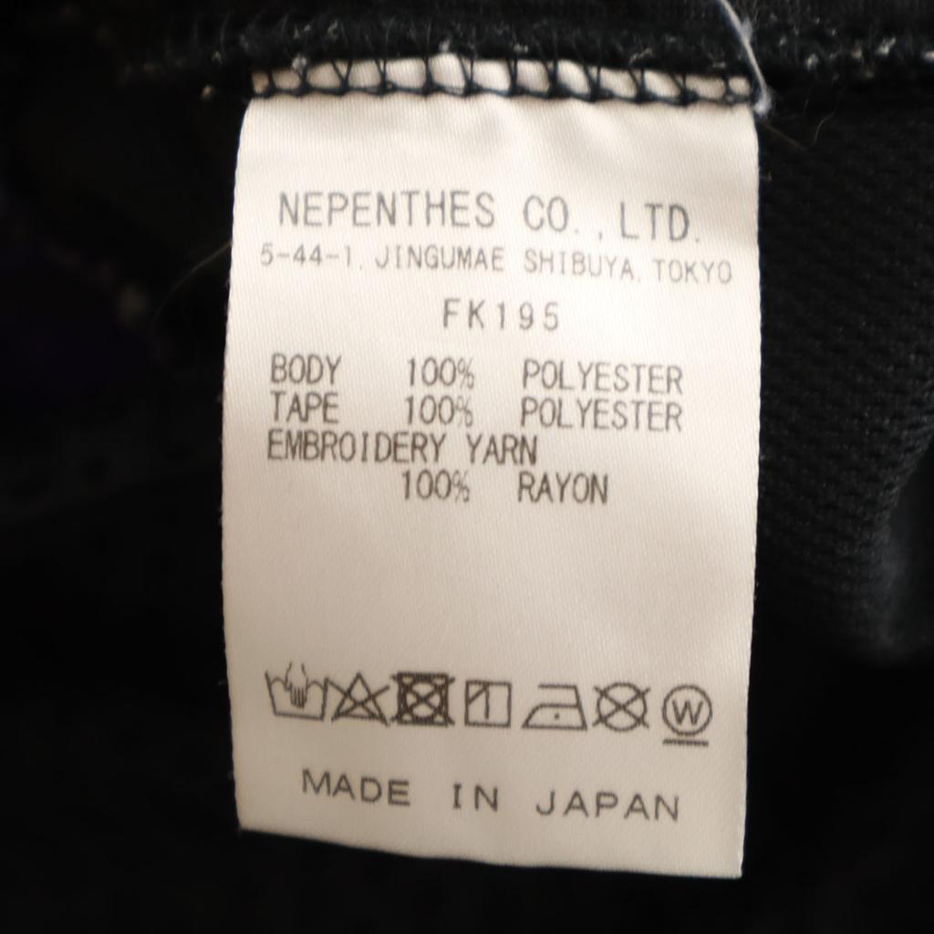 Needles made in Japan Boot cut Track pants M black Jersey Men's Used