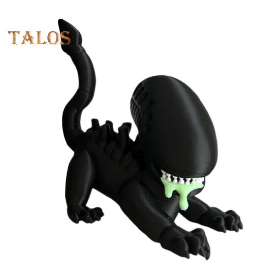 

Статуэтка сидящего инопланетянина, ужас, черные инопланетяне, статуэтка из смолы, скульптура инопланетного существа, украшение для домашнего офиса, орнамент F