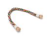 Bird Bite Toy Multi-color Rope Bird Perch for Parakeet Bird Cage Accessories Parrot Carrier Bag Accessories Bird Stand Platform