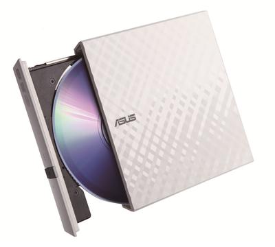 ASUS External DVD Drive, Lightweight and Slim, M-DISC, Bus-Powered, Windows & Mac Compatible, USB 2.0 (also Usable with USB 3.0 PCs), Writing