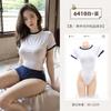 Erotic underwear Japanese campus sports gymnastics one-piece two-dimensional cute sexy pure desire swimsuit