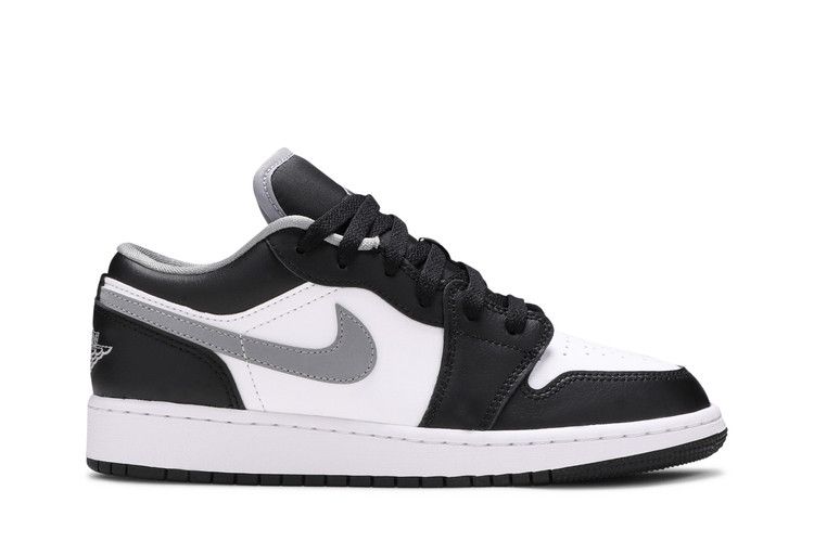 Jordan 1 Low Black White Grey (GS)