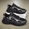 Neue Sneaker Herren Trends Plateau Schuhe Leichte Outdoor Sportschuhe für Herren Atmungsaktive Laufschuhe Herren Schnürung Freizeitschuh