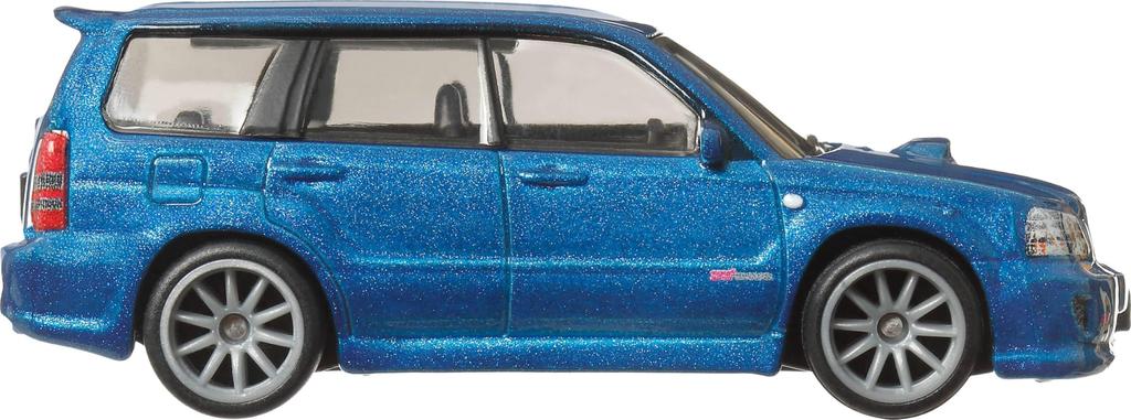 Hot Wheels Car Culture Modern Classics Subaru Forester STi Vehicle Toy Mini Car for Ages 3 and HRV74 Up, Blue,