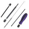 Universal Injector Seat Cleaning Set 19 Pcs Diesel Engines Sealing and Shaft Brush Kit