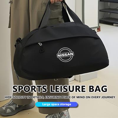 Waterproof Gym Bags Fitness Bag Large Capacity Portable Travel Bag For Nissan Pulsar Skyline Patrol Navara Micra X-Trail