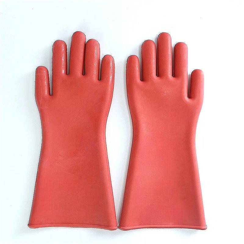 

12KV High Voltage Electrical Insulating Gloves Anti-electricity Protect Professional Rubber Electrician Safety Gloves Work Tools