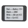 Car Universal Anti Theft Sensor Adjustable Car 360 Panoramic Detection Vibration Sensor Alarm Anti-Theft Device