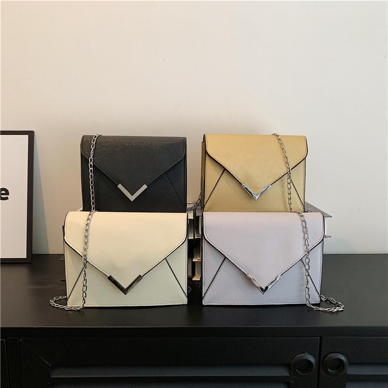 Stylish Urban Minimalist Women's Shoulder Bag Small Square Vintage Design