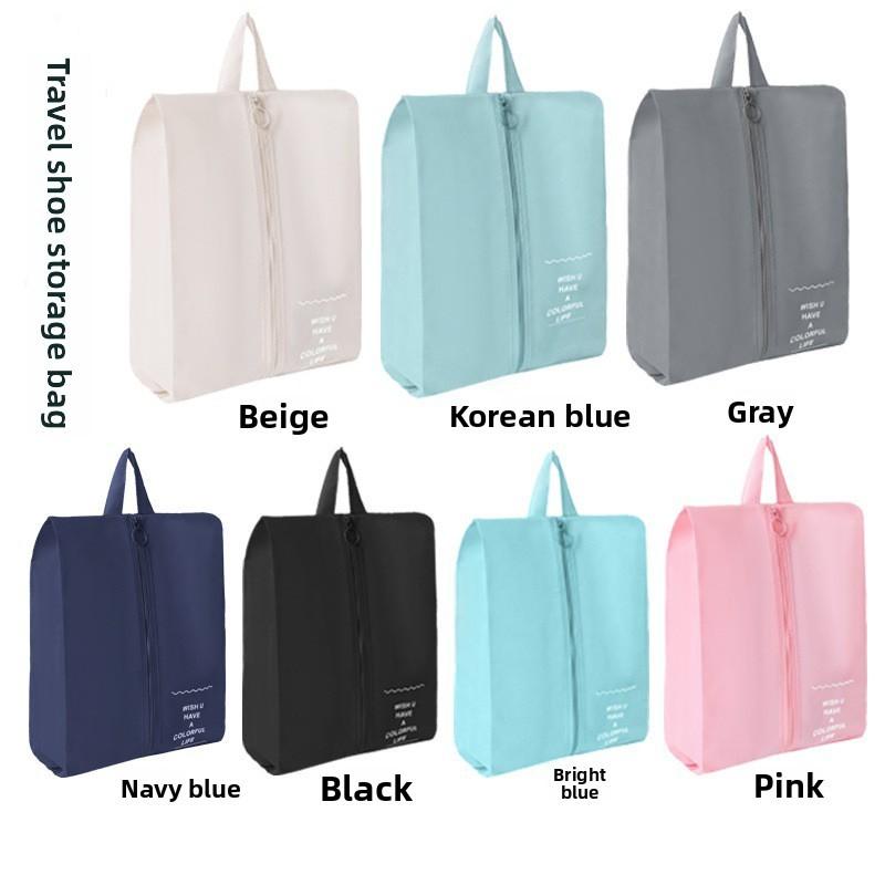 Travel Shoe Storage Bag Oxford Fabric With Multiuse Design For Leisure Travel And Bedroom Organization