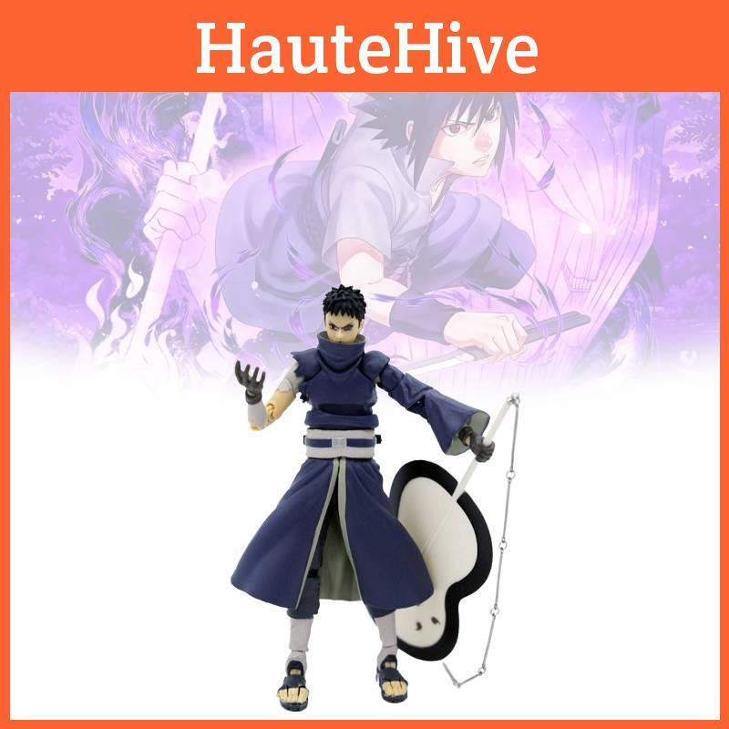 Collectible Naruto Shf Obito Uchiha Dynamic Pvc Figure 15cm Stylish Decoration