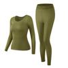 Women's Ultra-Thin Thermal Underwear Set with Hyaluronic Acid for Autumn