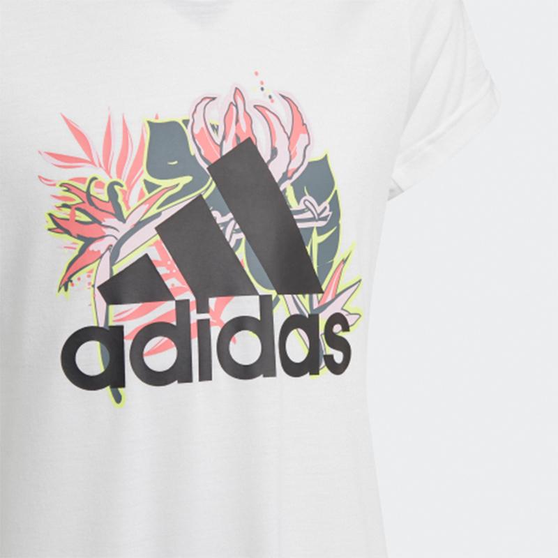 adidas Kids T Shirts Crew Neck Moderate GM8376
