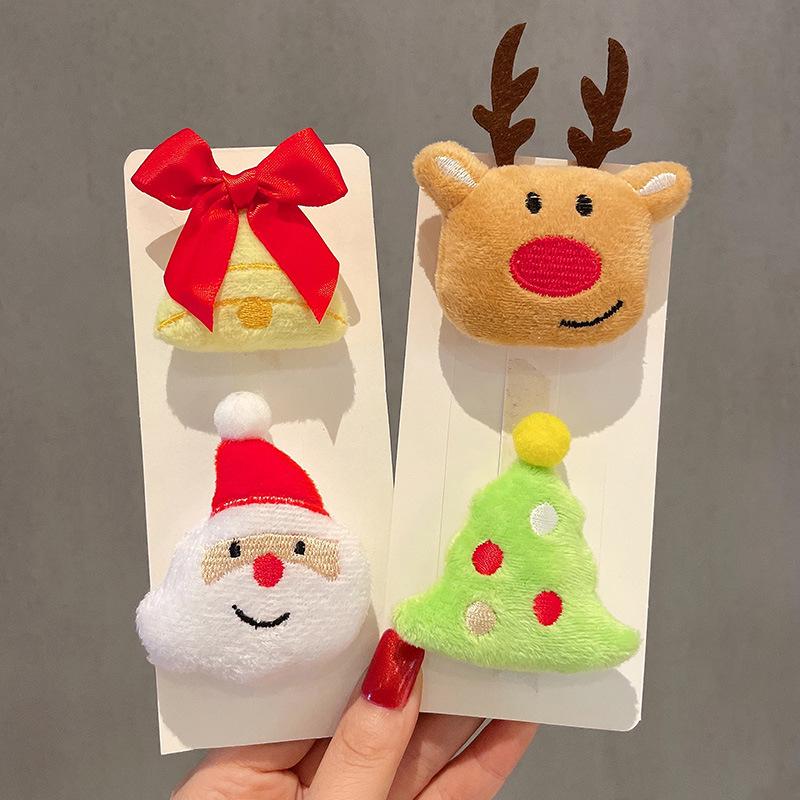 Reindeer Snowman Christmas Brooch Pin for Women - Holiday Gift & Decoration