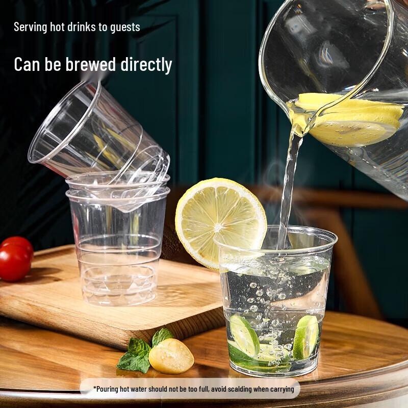 Meiliya 135ml Disposable Thickened Plastic Cups