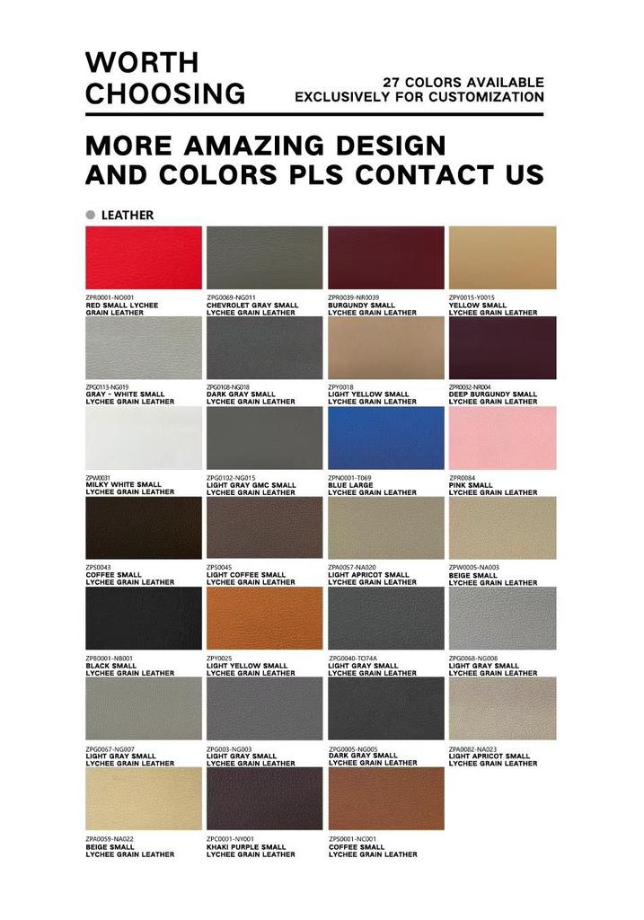 Toyota Camry Universal Leather Car Seat Covers for All Seasons.