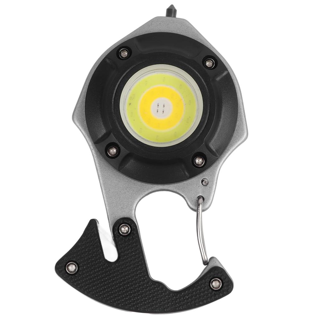 LED Keychain Flashlight Multi Functional High Brightness Portable Mini COB Work Light