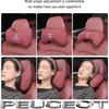 Car Seat Soft Headrest Suede Neck Pillow Waist Cushioning For VW GTI Polo Golf Passat MK678 Tiguan Arteon CC Taigo T-ROC Hub Cap