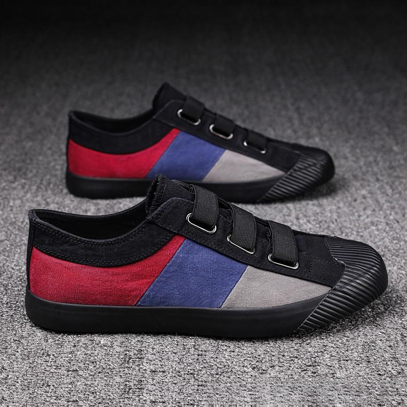 Men Shoes Summer Canvas Breathable Soft Soled Shoes Fashion Colorful Daily Versatile Antiskid Casual Shoes Tenis Hombres